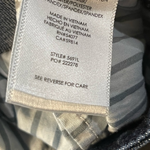 COPY - Cabi High Rise Trouser Jeans Size 12 Long - Picture 3 of 3